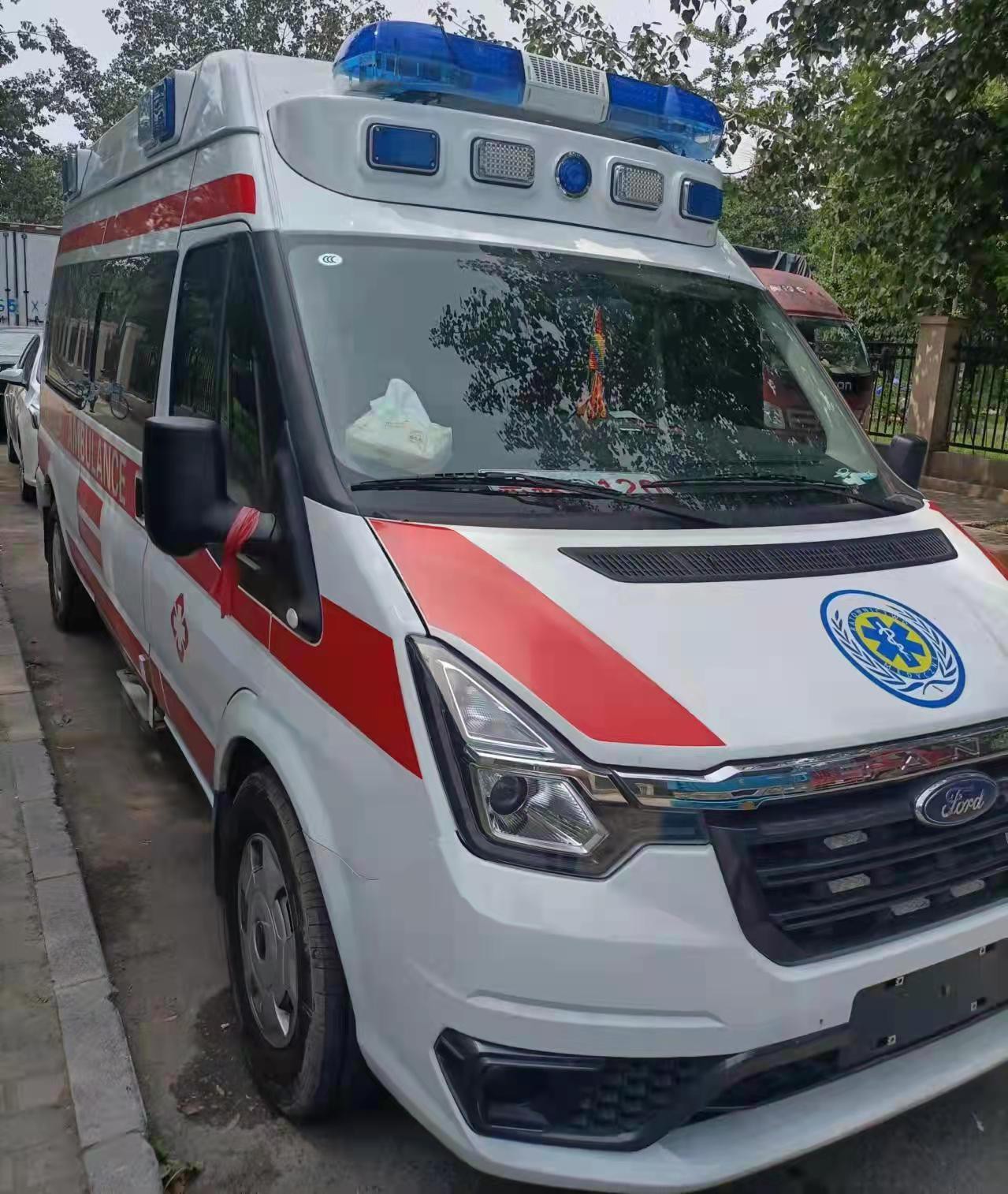 道真救护车转院