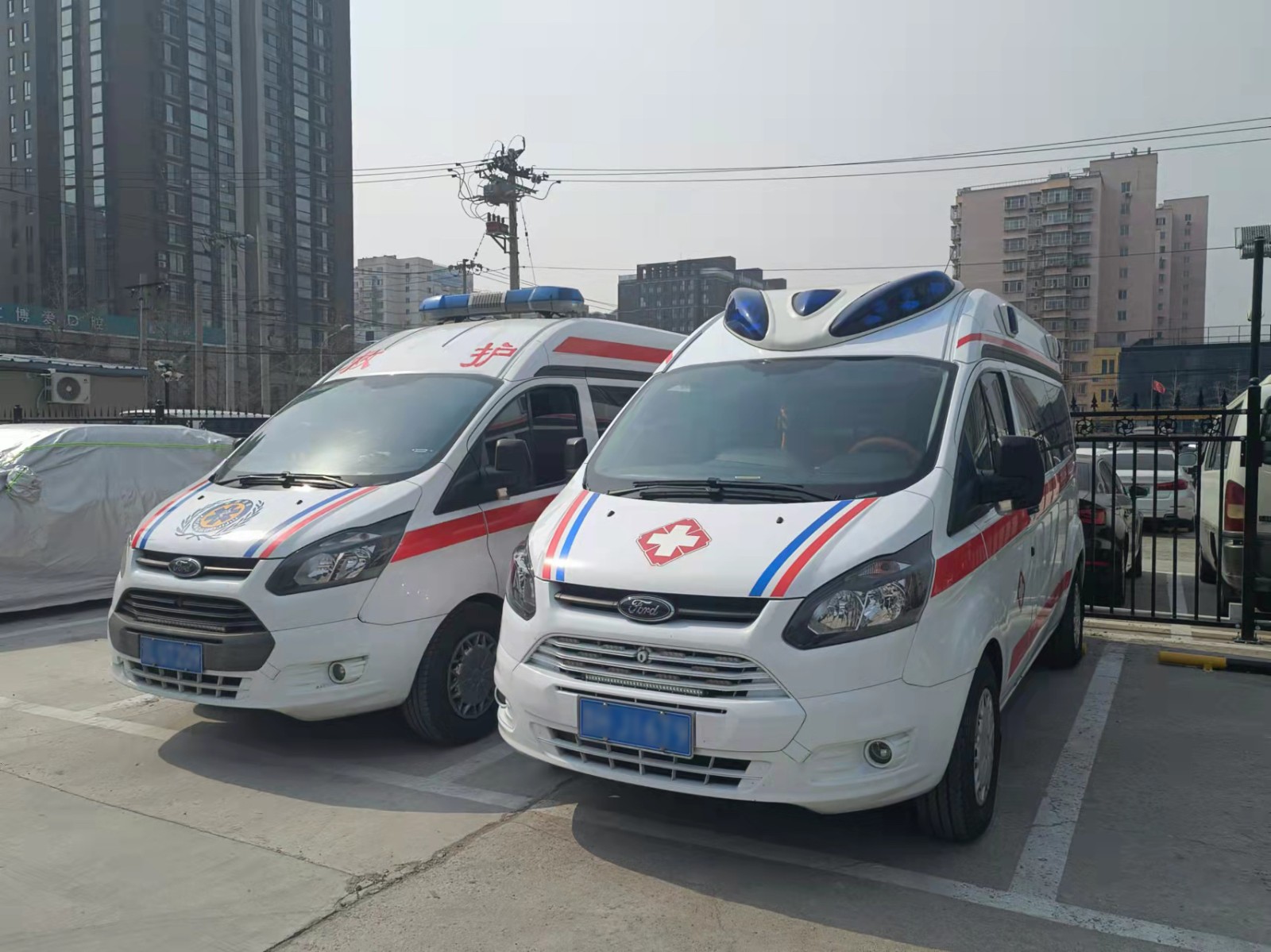 道真救护车转院